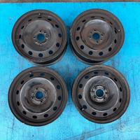 Cerchi in ferro Fiat Idea 2006 15 pollici ET40