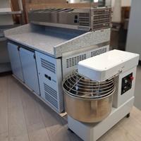 Banco pizza completo con impastatrice