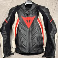 Giacca pelle moto Dainese