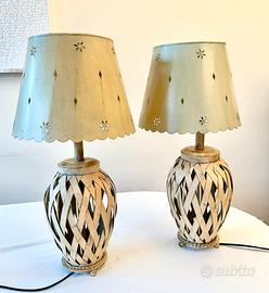 Coppia di Lampade da Tavolo