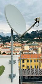 Sostegno per parabola tv