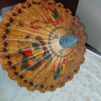 ombrellino in carta e legno Thailandese 