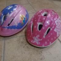 Caschetti bicicletta bambina taglia Xs e S