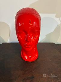 Testa dipinta a mano Pop Art