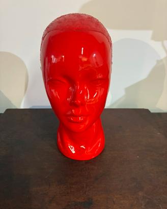 Testa dipinta a mano Pop Art