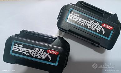 batteria Makita xgt 