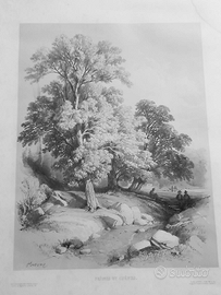 Jean Baptiste Louis Hubert (1801-1865) Litografia