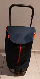 Carrello spesa Gimi, 4 ruote, richiudibile, nuovo!