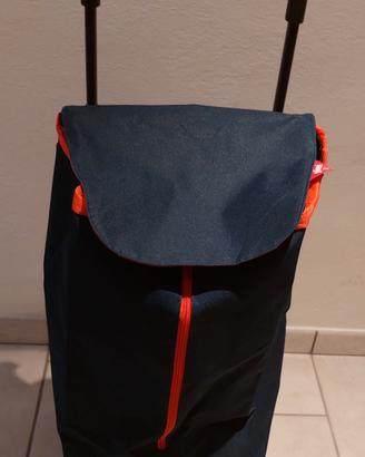 Carrello spesa Gimi, 4 ruote, richiudibile, nuovo!