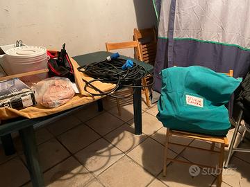 Stock completo campeggio camper