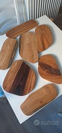 Vassoio tagliere in legno handmade