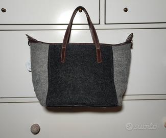 Borsa Bonfanti grigio/antracite 