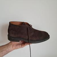 Scarpe uomo FRAU- Camoscio ingrassato marrone n.43