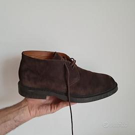 Scarpe uomo FRAU- Camoscio ingrassato marrone n.43