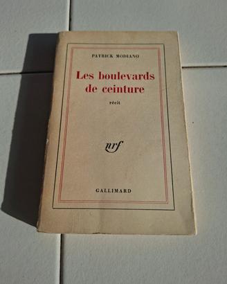 Libro, prima edizione, Patrick Modiano, 1972