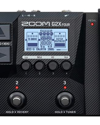 Zoom G2X FOUR Guitar Multi-Effect