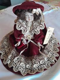 bambola di porcellana capodimonte 
