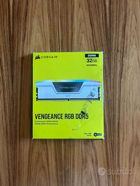 CORSAIR Vengeance RGB DDR5 RAM 32GB (2x16GB)