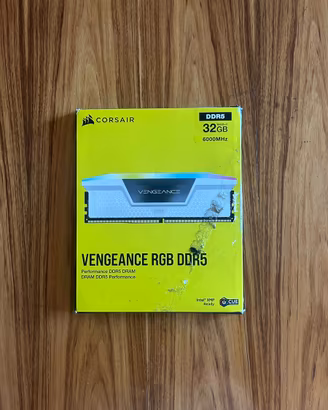 CORSAIR Vengeance RGB DDR5 RAM 32GB (2x16GB)