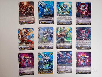 Lotto carte Vanguard Aqua Force e altri