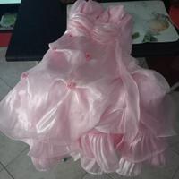 Vestito rosa per cerimonie
