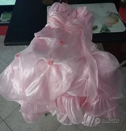 Vestito rosa per cerimonie
