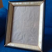 Cornice Portafoto Vintage Anni '40, Legno e avorio