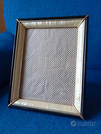 Cornice Portafoto Vintage Anni '40, Legno e avorio