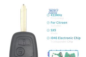 CHIAVE COMPLETA PER CITROEN SAXO XSARA PICASSO BER
