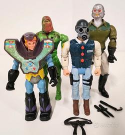 Lotto 4 Action Figure Tex Hex Invisible Warriors V