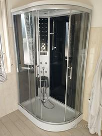 box doccia 70x90 con idromassaggio,radio,come nuov