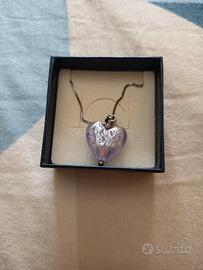 Collana con pendente Murano 
