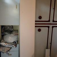 4 assi bianche circa 200x40x1,8cm