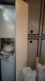 4 assi bianche circa 200x40x1,8cm