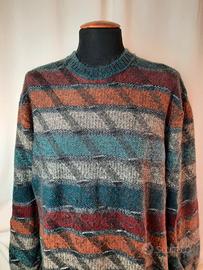 Maglione a righe vintage Missoni Sport