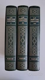 La Sacra Bibbia - SAIE - 3 volumi con cofanetto