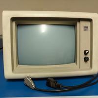 Monitor IBM 5151 vintage anni 80 da testare