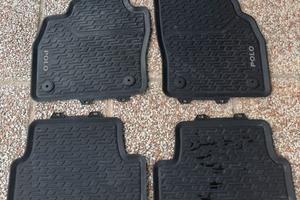 Tappeti gomma originali Volkswagen Polo come nuovi
