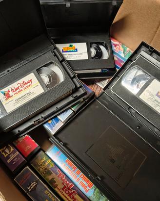video cassette VHS originali Disney 