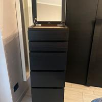 Cassettiera ikea malm  6 cassetti