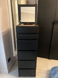 Cassettiera ikea malm  6 cassetti