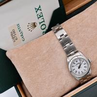 rolex ref. 67180 oyster perpetual acciaio orologio