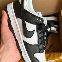 Nike Dunk Low Panda 38.5 Nere e Bianche Nuove