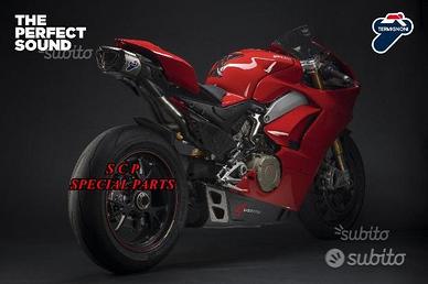 Ducati panigale v4 scarico termignoni 4 uscite