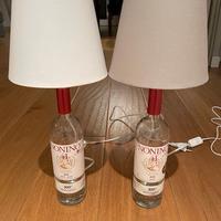 Coppia lampade abat-jour Grappa Nonino