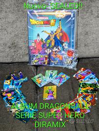 Album Dragonball Super Hero sigillato+Cards