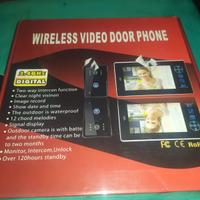 VIDEOCITOFONO WI FI KIT 1 TRASMETTITORE 2 VIDEO LC