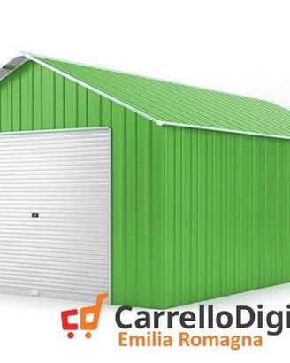Baracca cantiere 438x724 saracinesca verde chiaro