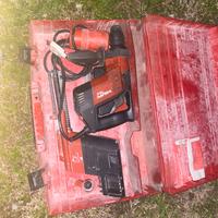 trapano hilti con aspirapolvere