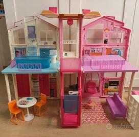 Barbie Villa Malibu Cavallo Macchina Bicicletta